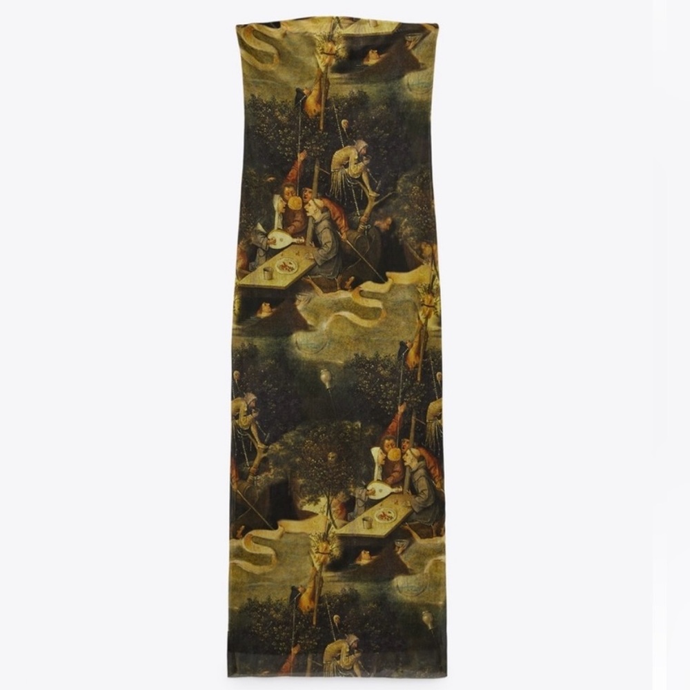 Zara Artistic Print Dress -